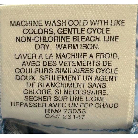 Vintage Talbots Womens Top Large Blue Country Patchwork Button Up Sleeveless - Picture 6 of 7